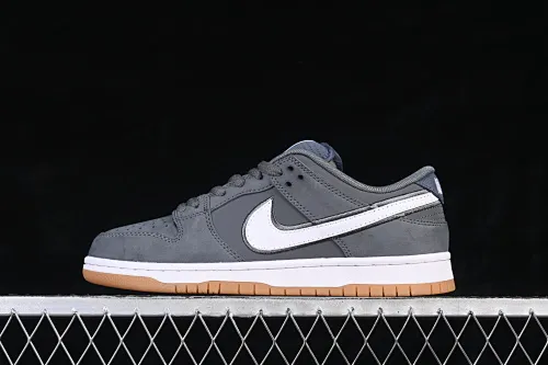 All categories Nk SB Dunk series Nk SB Dunk Low low-top sneakers Nike SB Dunk Low suede gray raw rubber SB low-top casual sneakers FZ1287-300